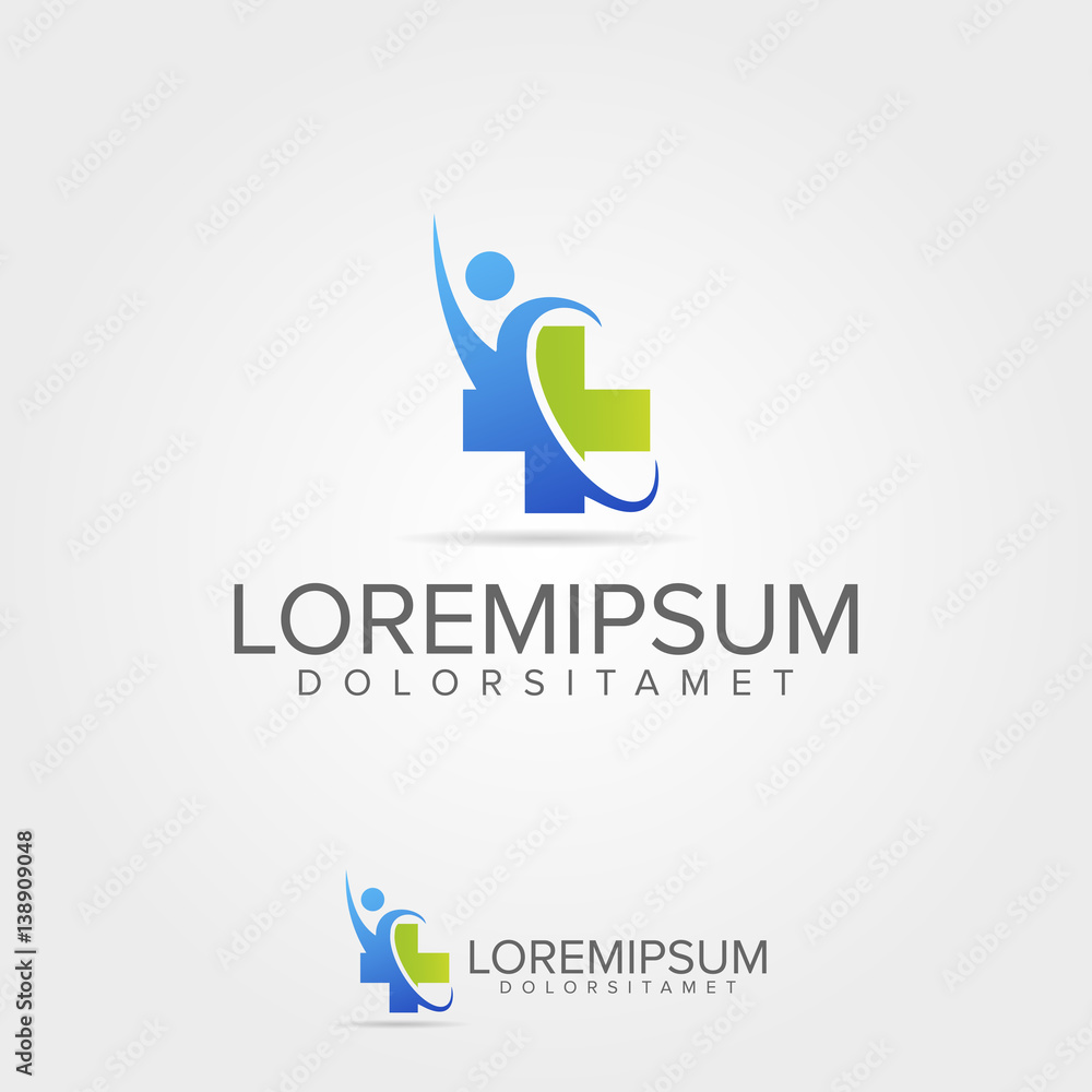 Obraz premium Medical Logo Template