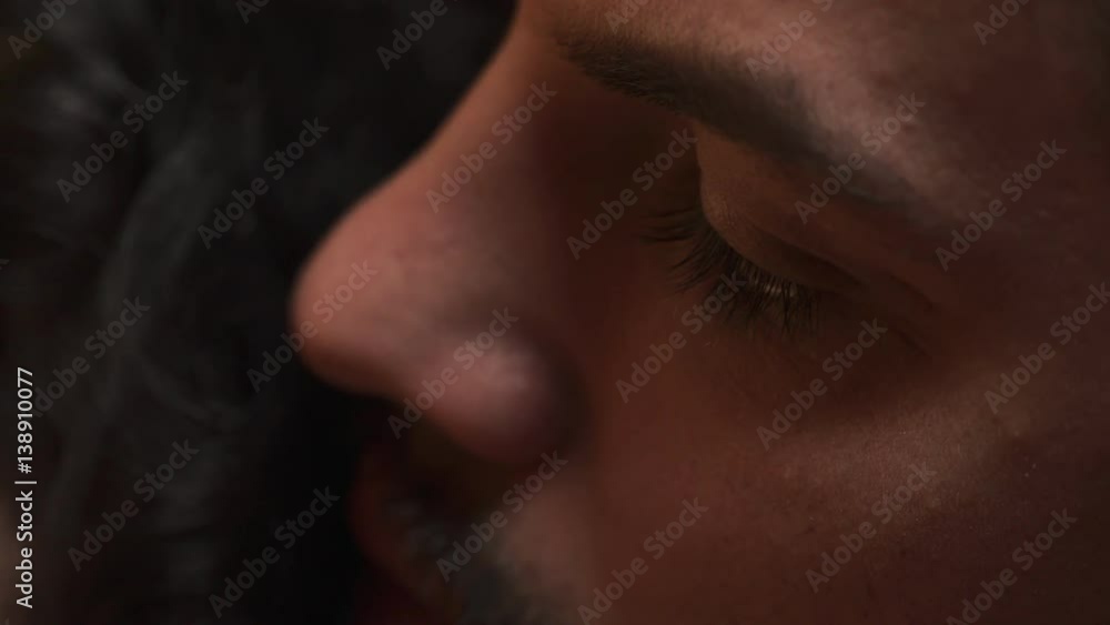 passion and sex between lovers :man touches sensually lips of his girlfriend passion and sex between lovers :man touches sensually lips of his girlfriend