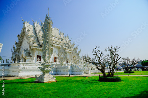 Chiang Rai, Thailand - White Temple - Wat Rong Khun photo
