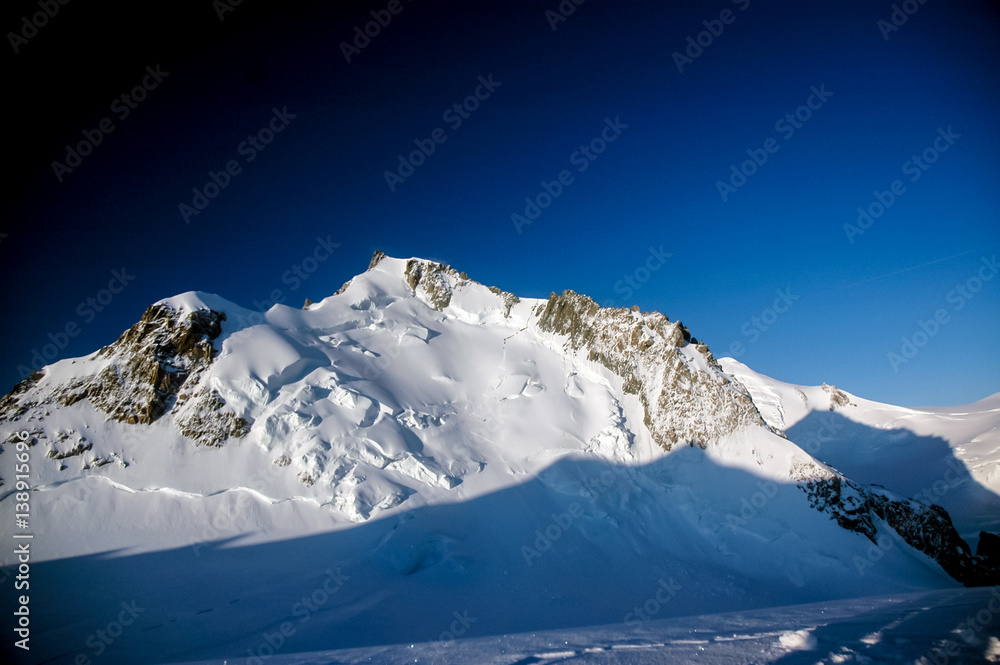 Landscape in Mont Blanc