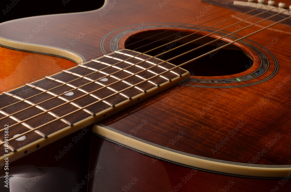 Fototapeta premium acoustic guitar