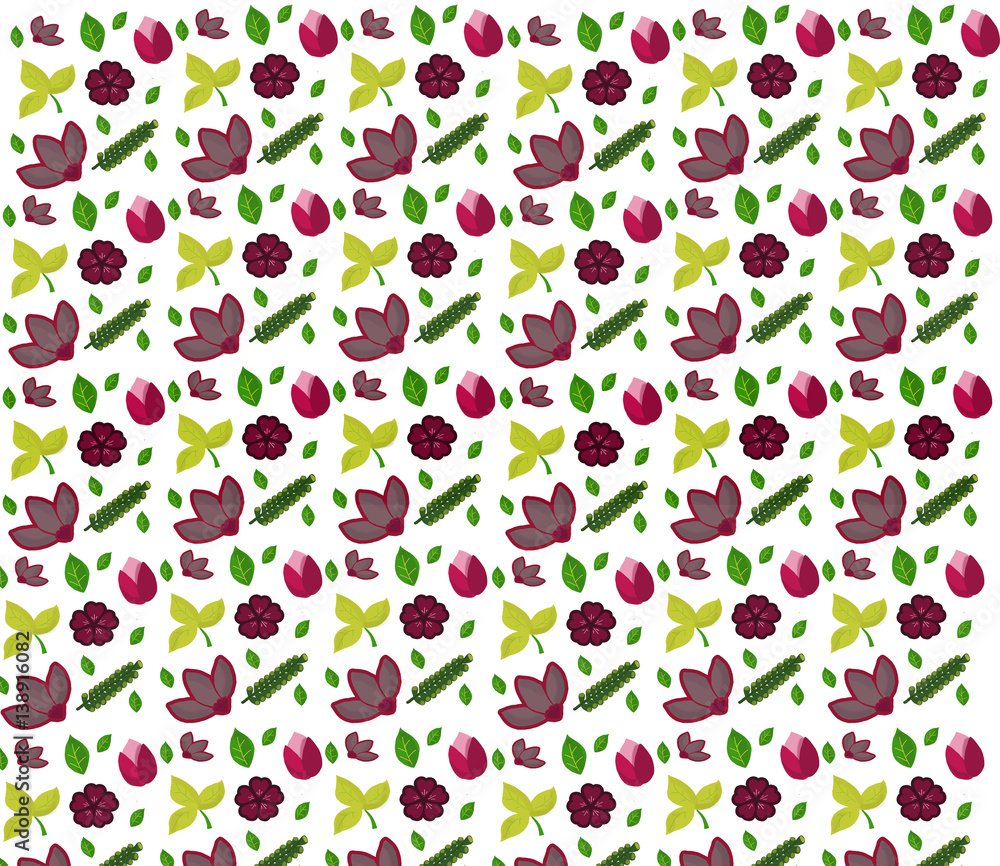 illustration of flowers illustration of flowers