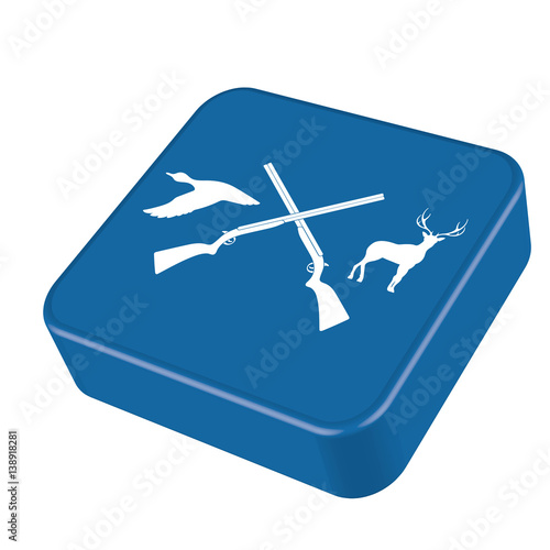 Hunting club logo icon