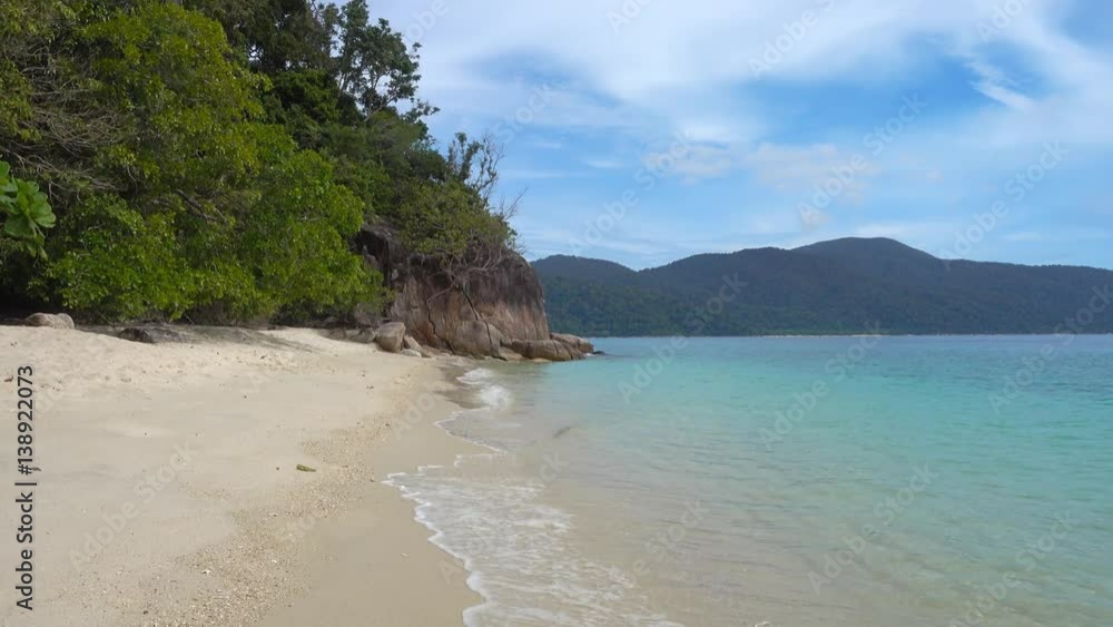 Landscape with deserted sandy beach on Koh Adang island,Thailand, 4k
Landscape with deserted sandy beach on Koh Adang island,Thailand, 4k