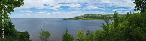 Panoramic view of the river