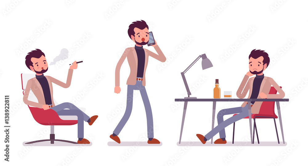 Dandy office scences