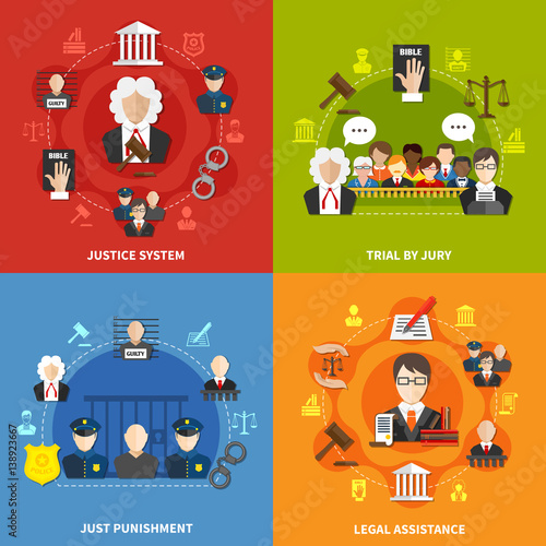 Law Icon Set