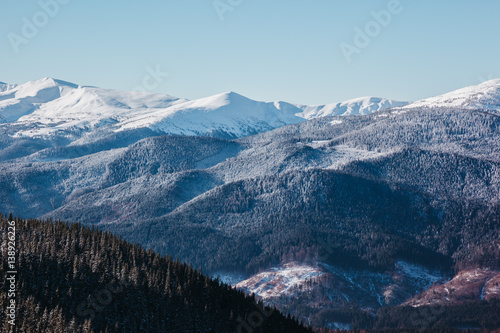 beautiful winter landscape