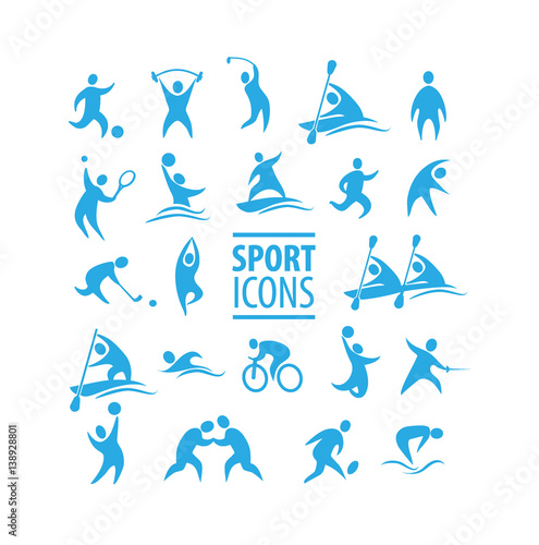 set of sport icons