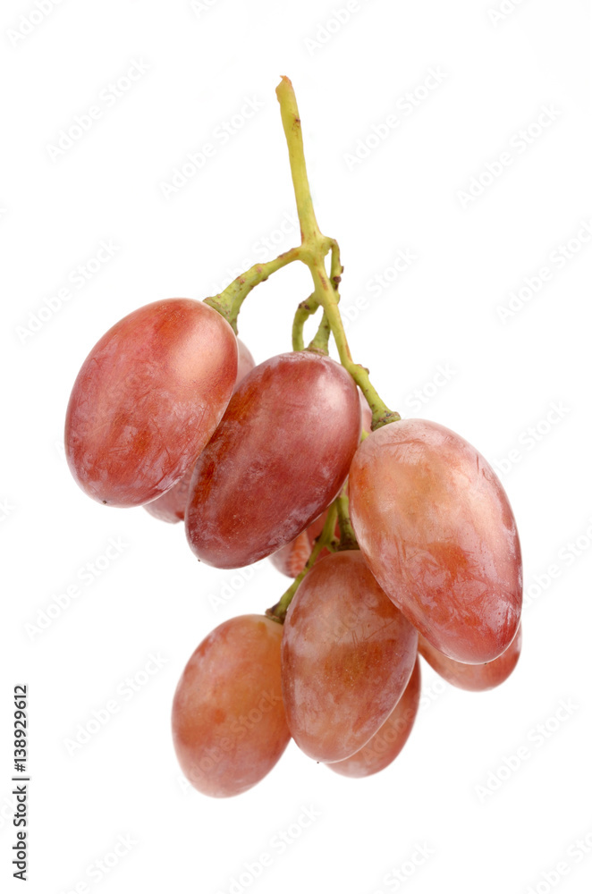 Obraz premium Juicy Grapes on white background