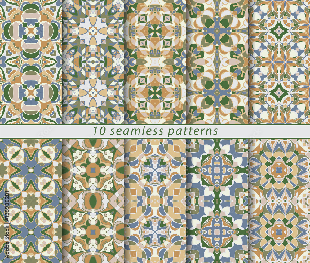 Set of seamless pattern Set of seamless pattern