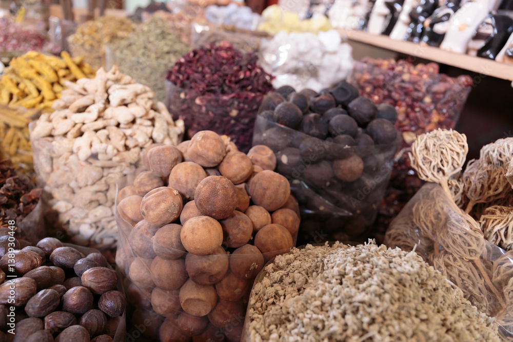 Spices on the Arab market, souk