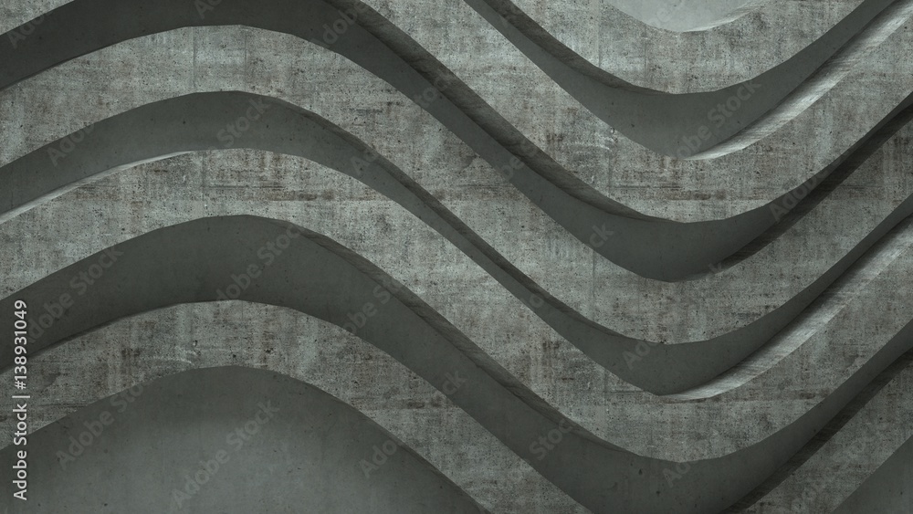Fototapeta Abstrakta betonowy tło, 3 d odpłaca się