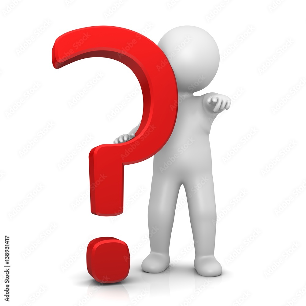 pointing man pointing at you pointing at camera with question mark questions interrogation red 3d stick man isolated on white pointing man pointing at you pointing at camera with question mark questions interrogation red 3d stick man isolated on white