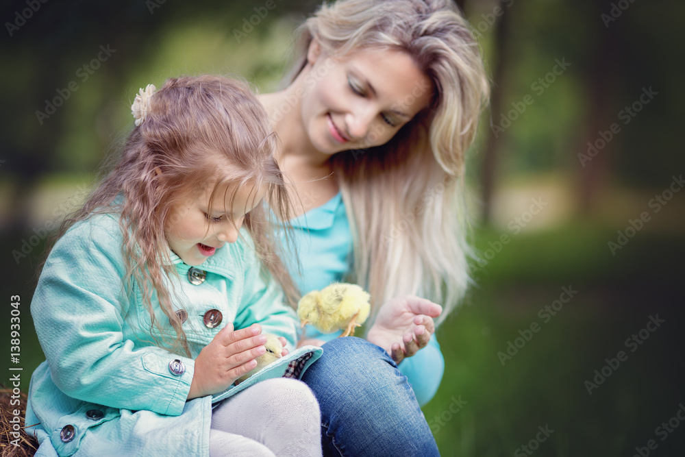 Spring family portrait Spring family portrait