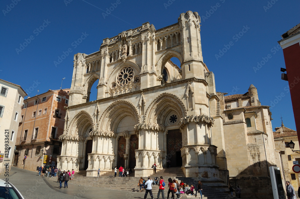 Catedral de Cuenca en la Plaza Mayor