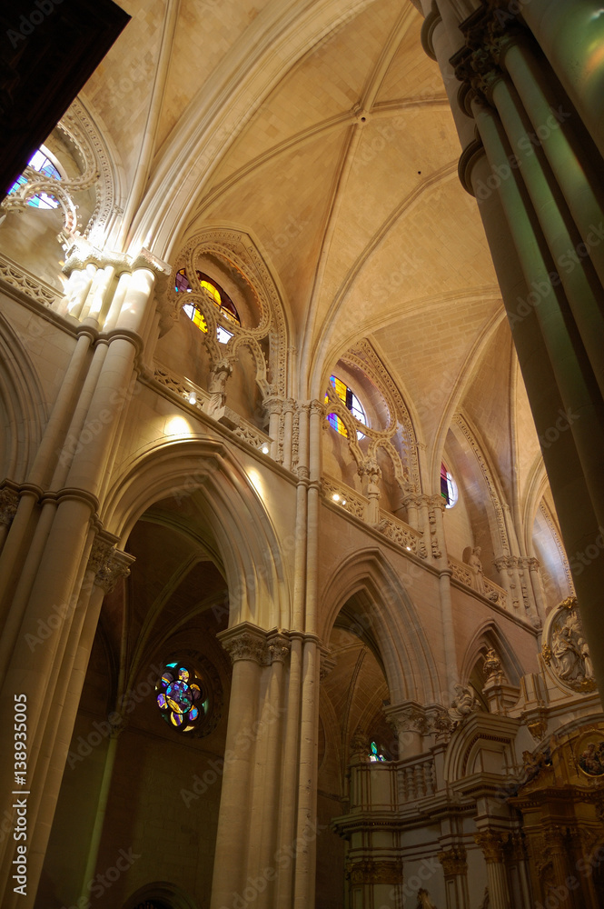 Interior de la catedral de Cuenca