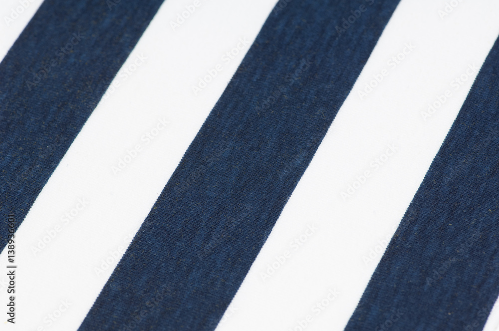 Fototapeta premium striped background made of fabric and textiles blue and white color