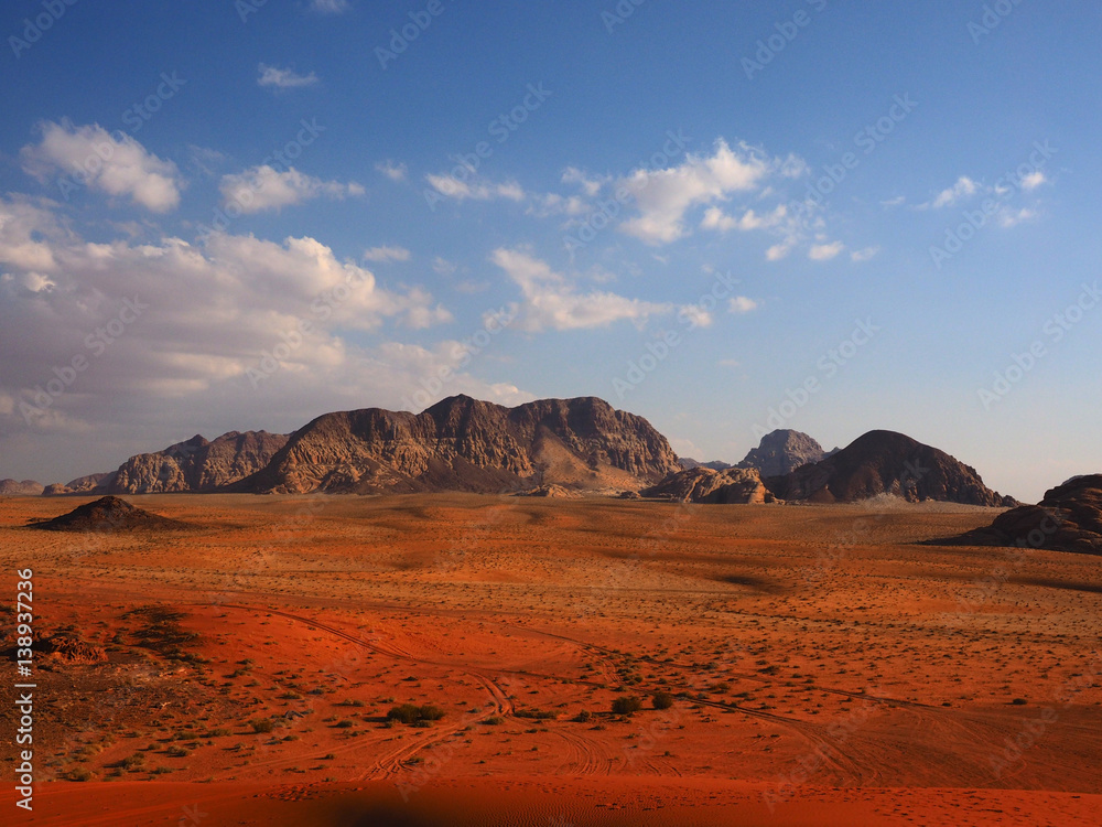 Wadi rum landscape,Jordan
