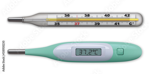 Thermomètre - médical - température - maladie - fièvre - médecin