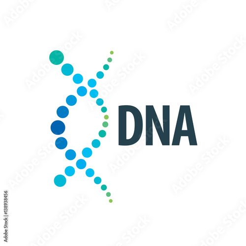 vector logo dna