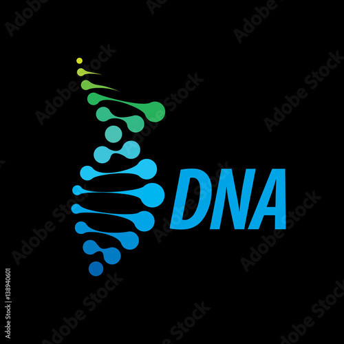 vector logo dna