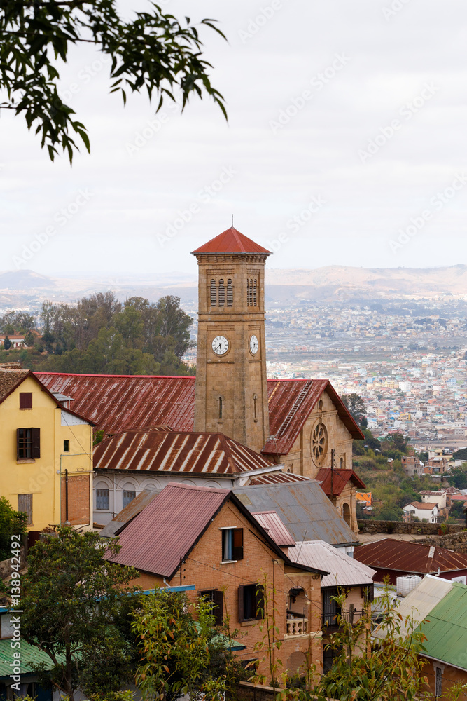 central Antananarivo, Tana, capital of Madagascar