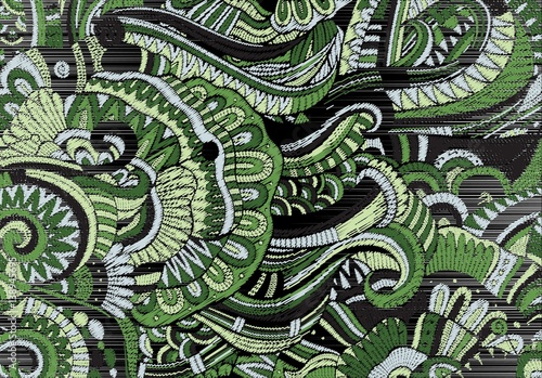 Backgrounds consisting of abstract patterns.Vector