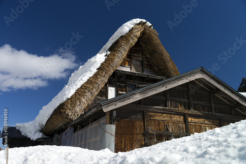 雪景色の五箇山 相倉合掌造り集落