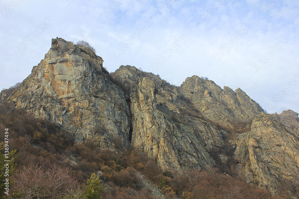 panoramic view of rocks