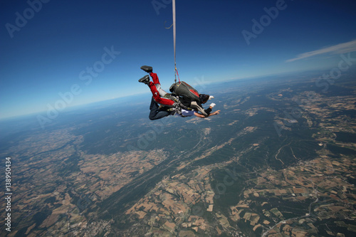 saut en parachute