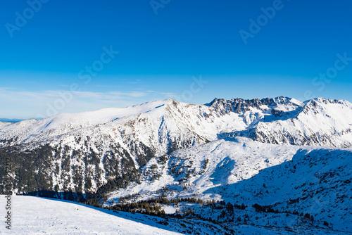 Fototapeta Naklejka Na Ścianę i Meble -  top of the mountain snow