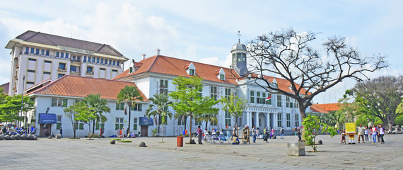 Ingelijste posters Indonesië Historisch museum van Jakarta  © olelia
