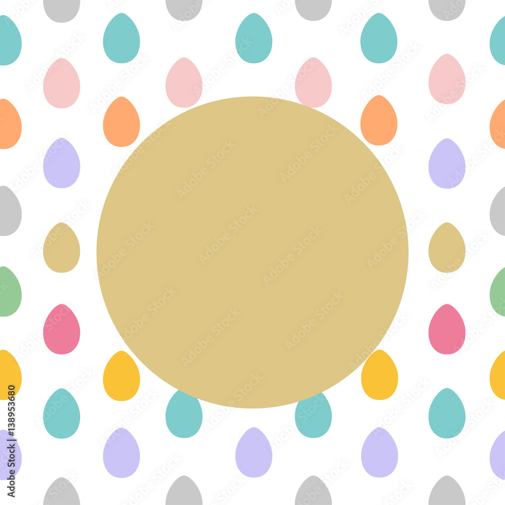 Happy Easter greeting card template Happy Easter greeting card template