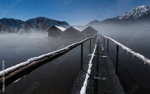 Wallpaper Mural The huts in the moonlight Torontodigital.ca