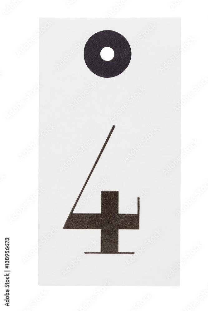 Price tag