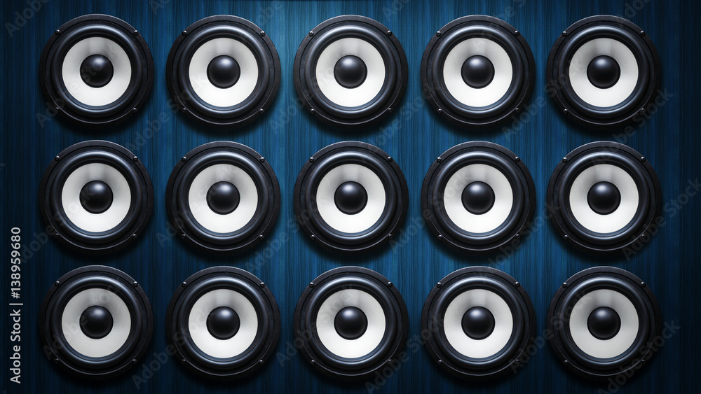 Full frame shot Hi Fi Audio System on wood background Full frame shot Hi Fi Audio System on wood background