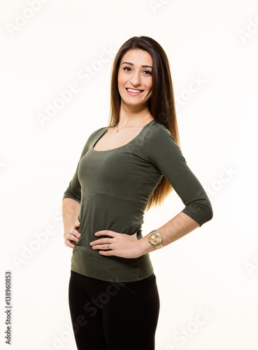 Happy Young Woman Portrait