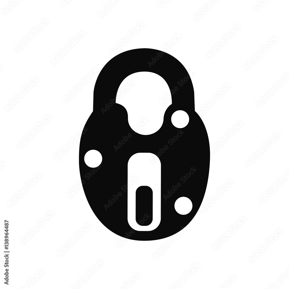 lock icon vector