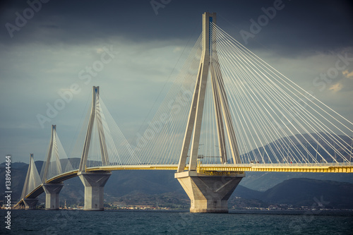 Rio-Antirrio Bridge  Charilaos Trikoupis  in Patras