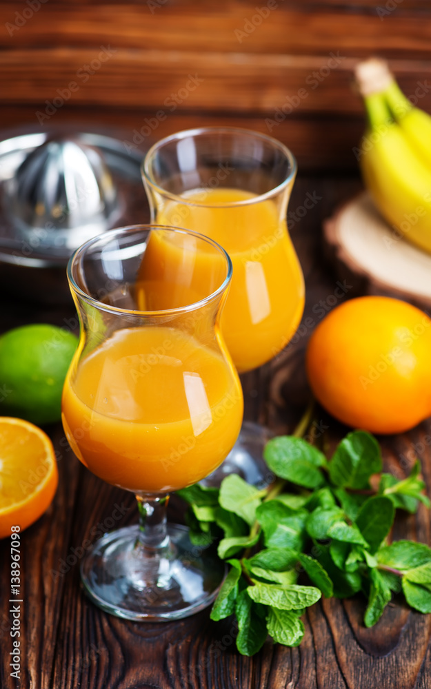 Fototapeta premium orange juice