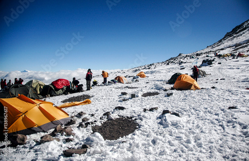 Treck in Aconcagua photo