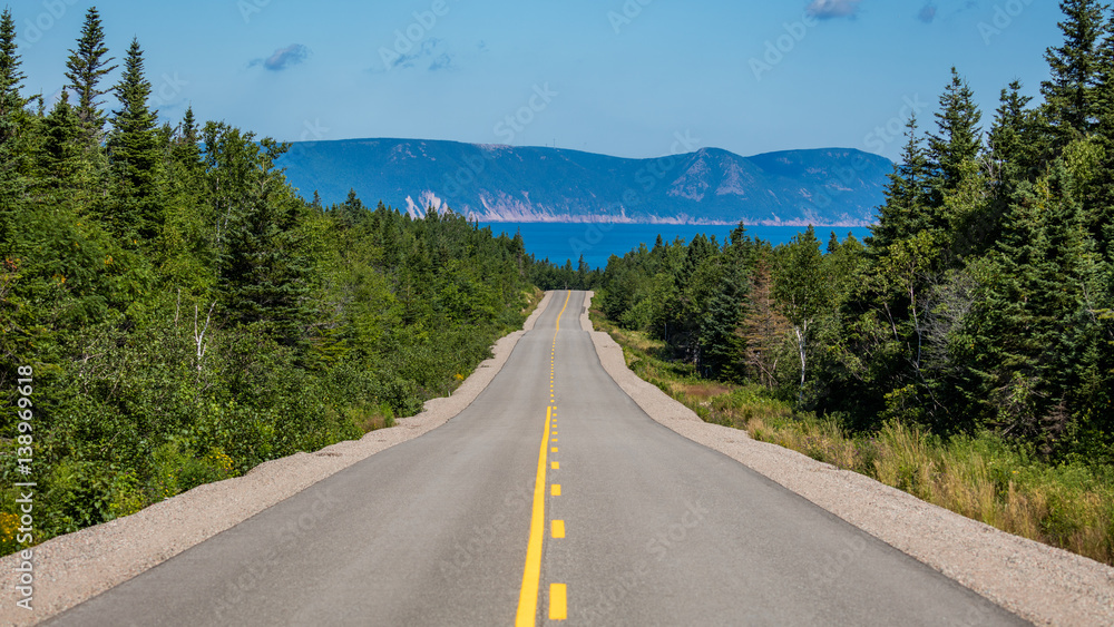 Road to the edge Cape Breton