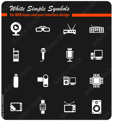 gadget icon set