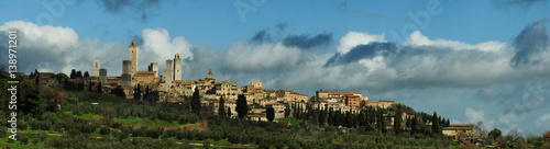 medieval town of San Gimignano, Tuscany, Italy
