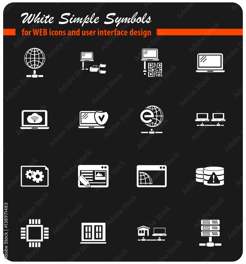 server icon set server icon set