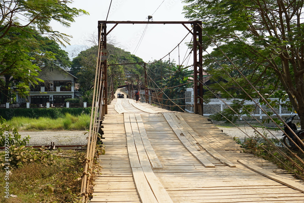 Brücke in Vang Vieng