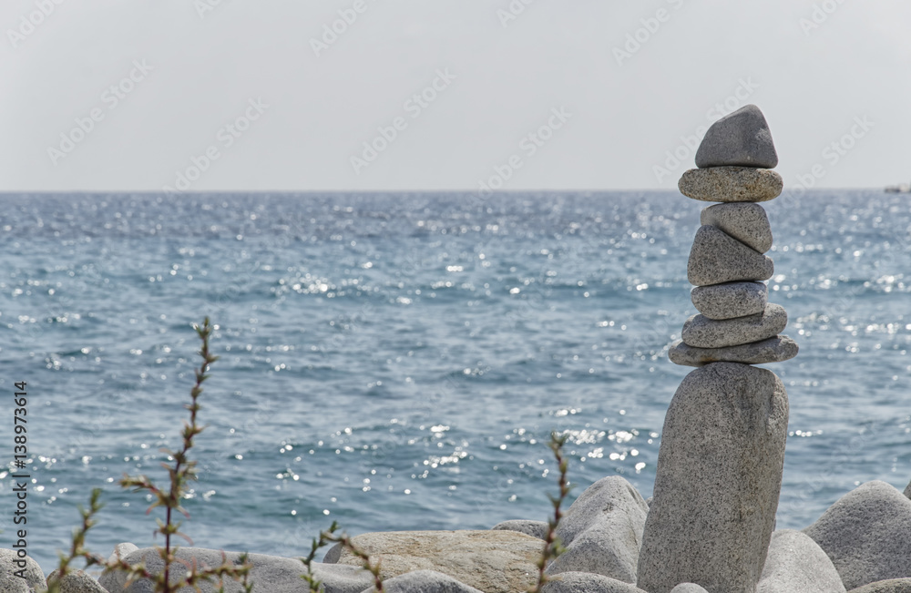 art work of perfect balance stones