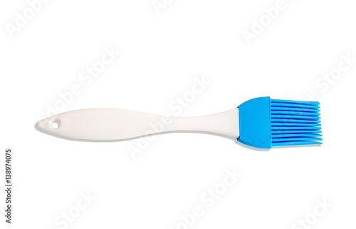 Silicone Brush cooking isolated on white
