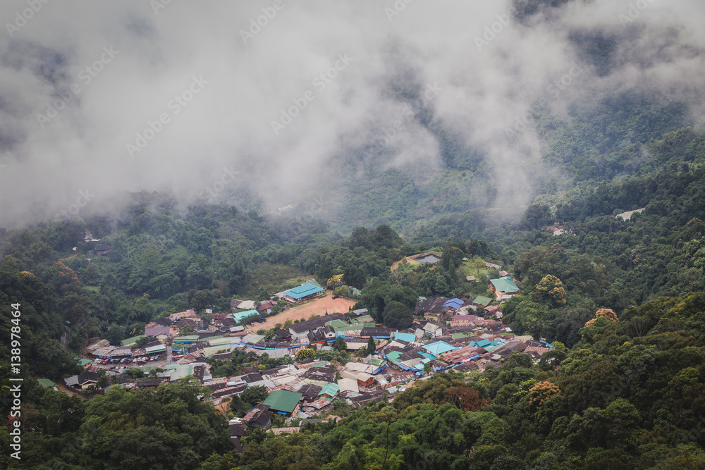 Doi Pui Mong Hill Tribe Villageng